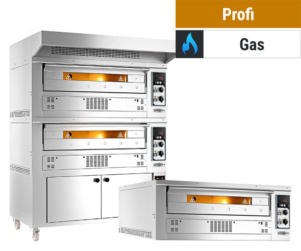 Professionelle pizzaovne