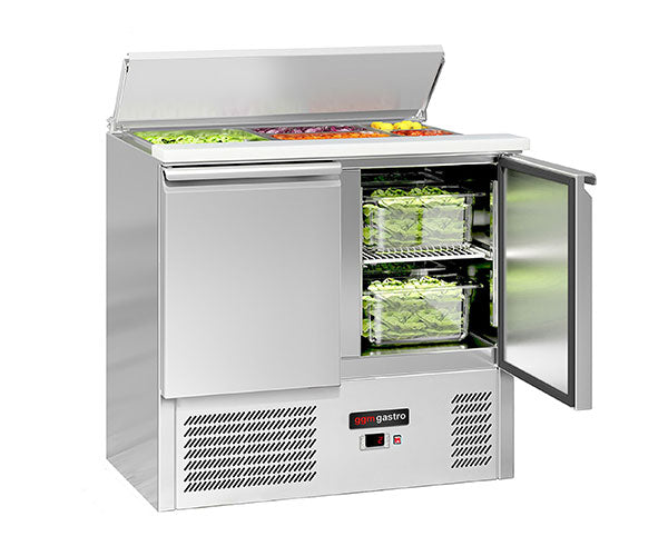 Saladetter og forberedelsesborde