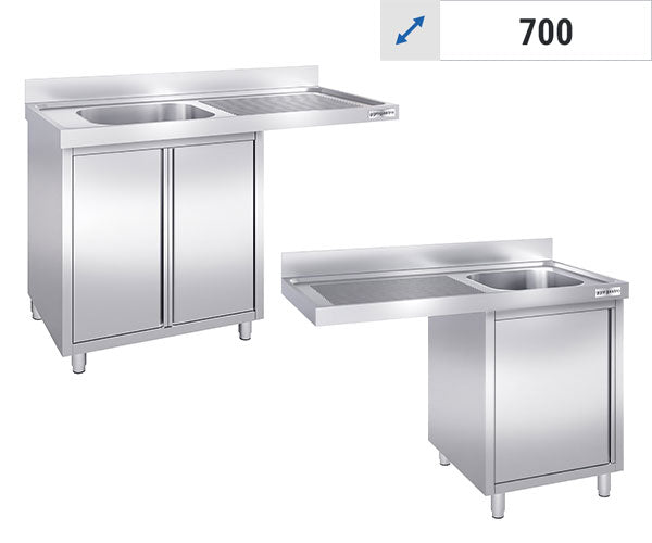 Opvaskemaskine skabe 1 Vask - 700 Dybde