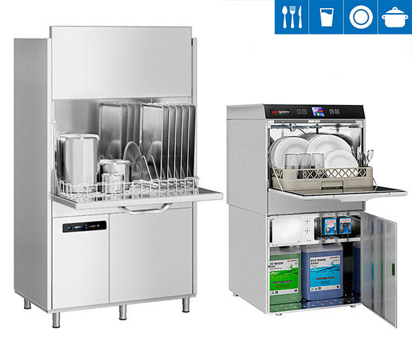 Opvaskemaskiner og Grovopvaskemaskine - Gulvmodele