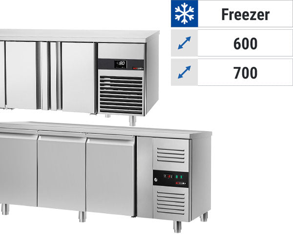 Fryseborde - 600 og 700 dybde
