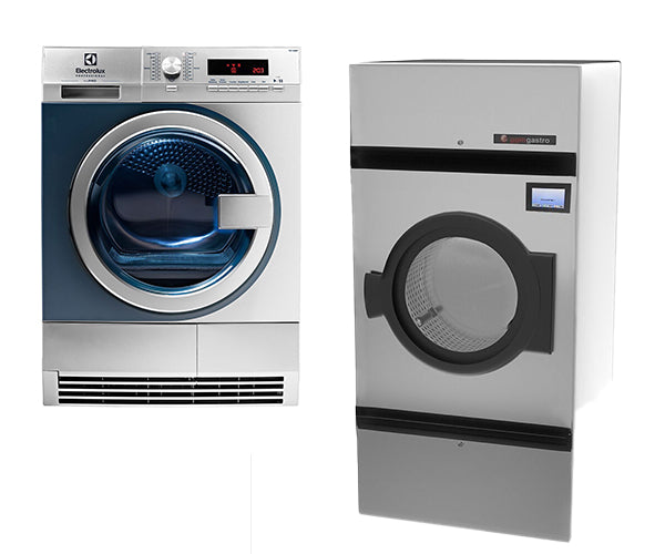 Tøjvask/tørretumbler til udluftning