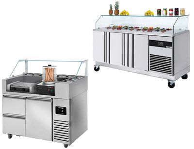 Refrigeration - Preparation tables