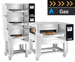 Gas pizza ovens - Continuous furnaces