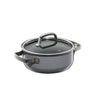 WMF | Fusiontec Mineral - Stegegryde - Ø 200mm - 2,4 liter - inkl. glaslåg - Platin
