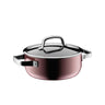 WMF | Fusiontec Mineral - Stegegryde - Ø 200mm - 2,4 liter - inkl. glaslåg - Rose Quartz