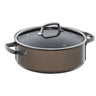 WMF | Fusiontec Mineral - Stegegryde - Ø 280mm - inkl. glaslåg - Mørk messing