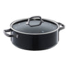 WMF | Fusiontec Mineral - Stegegryde - Ø 280mm - inkl. glaslåg - Sort