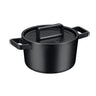 WMF | FLAVOUR - Kasserolle - Ø 220mm - Støbejern - 4,3 liter - inkl. låg - Sort