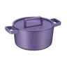 WMF | FLAVOUR - Gryde - Ø 240mm - Støbejern - 5,2 liter - inkl. låg - Lilla