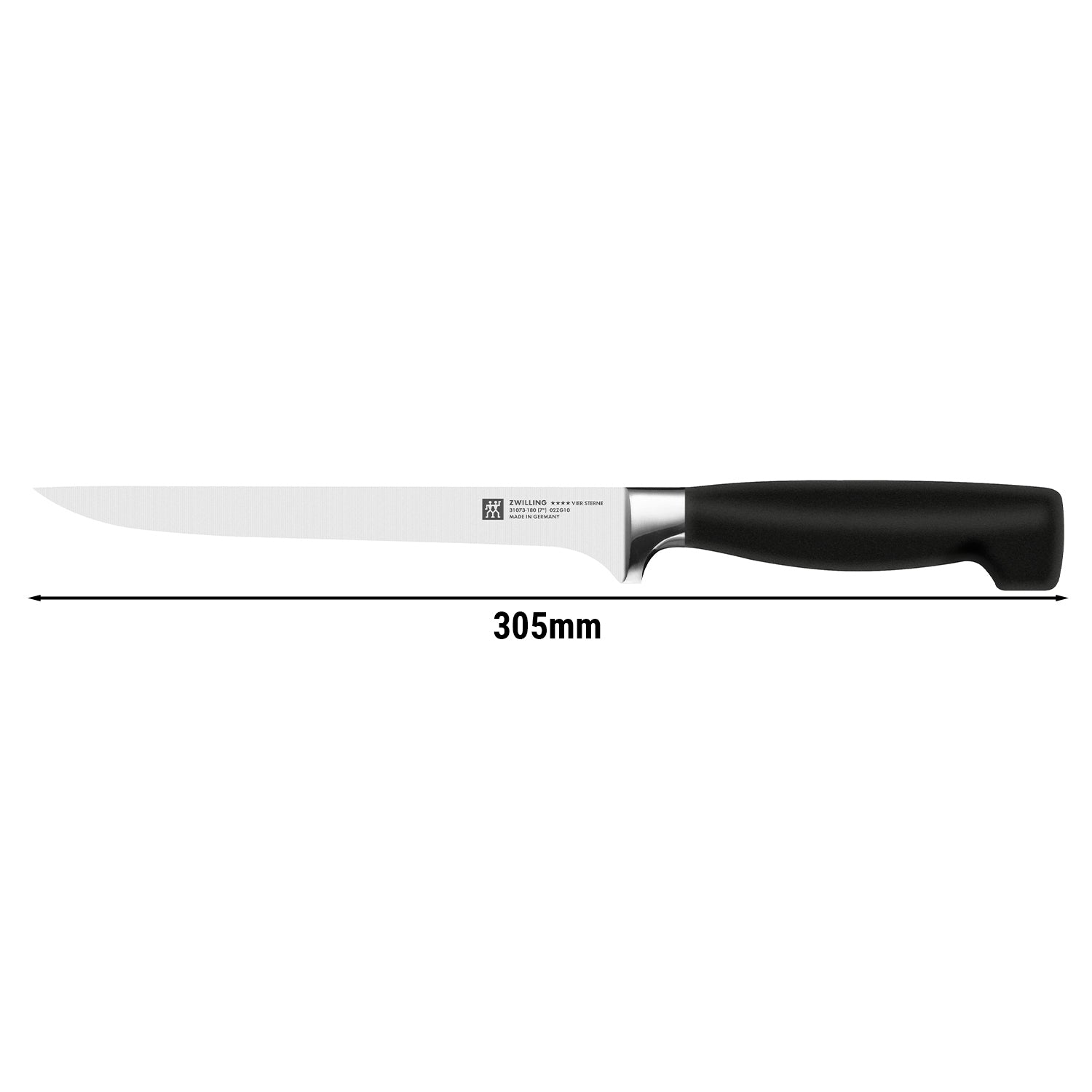 ZWILLING | VIER STERNE - Filetkniv - Blad: 180mm