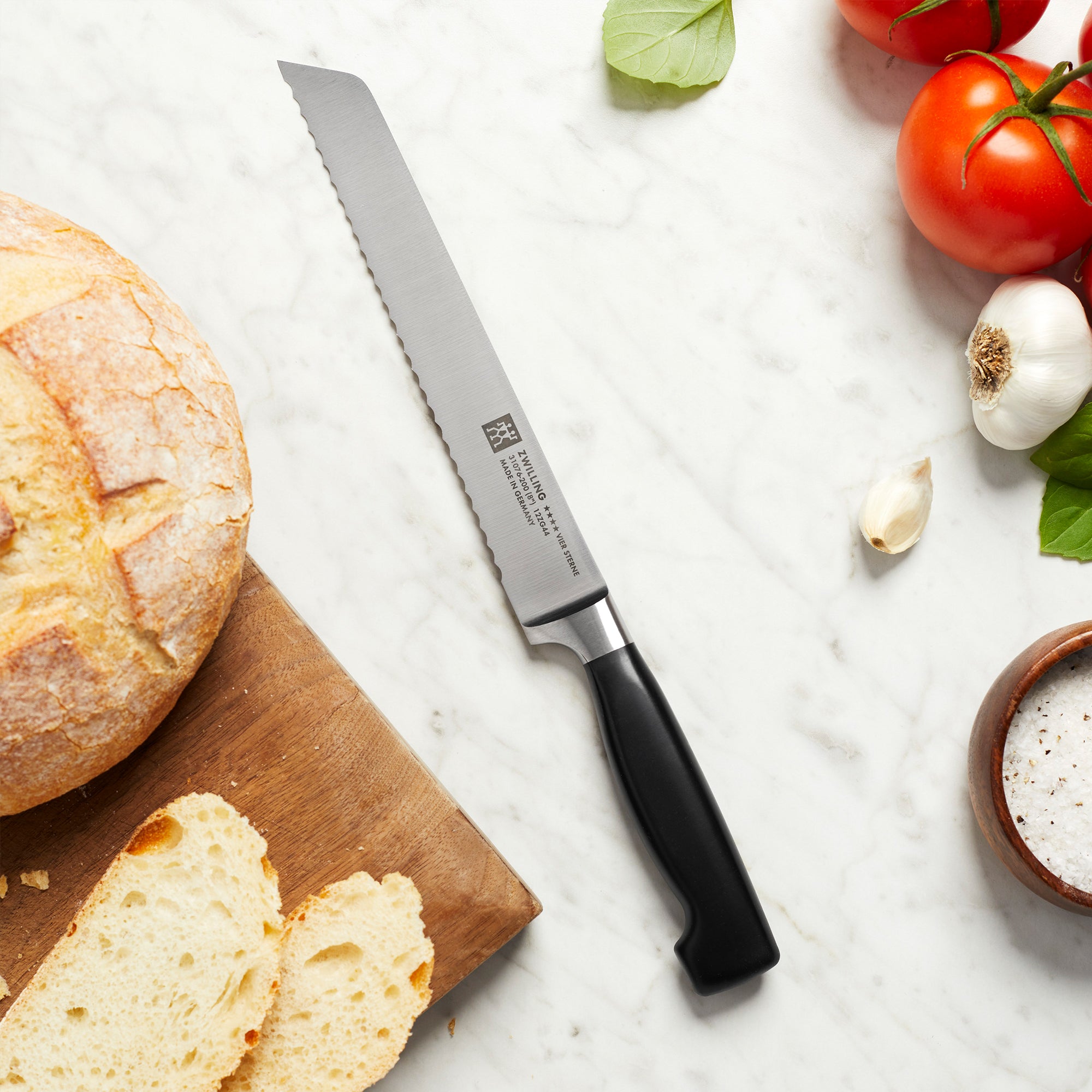 ZWILLING | VIER STERNE - Brødkniv - Blad: 200mm