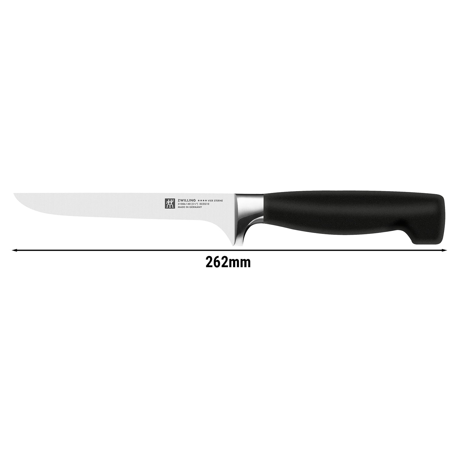 ZWILLING | VIER STERNE - Udbenerkniv - Blad: 140mm