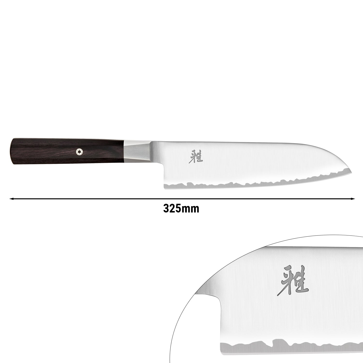 MIYABI | 4000 FC - Santoku-kniv - Blad: 180mm