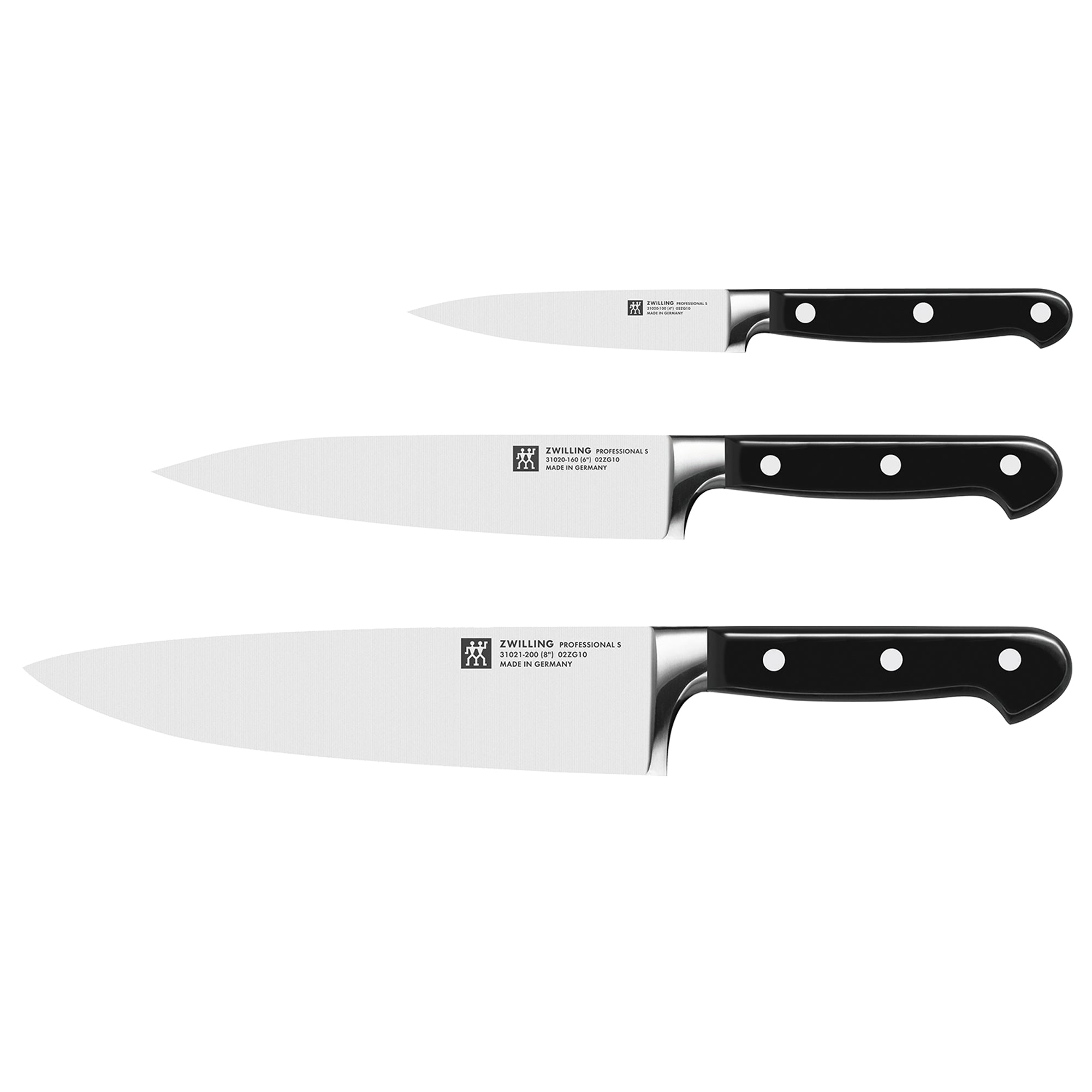 ZWILLING | PROFESSIONAL S - Knivsæt, 3 dele.