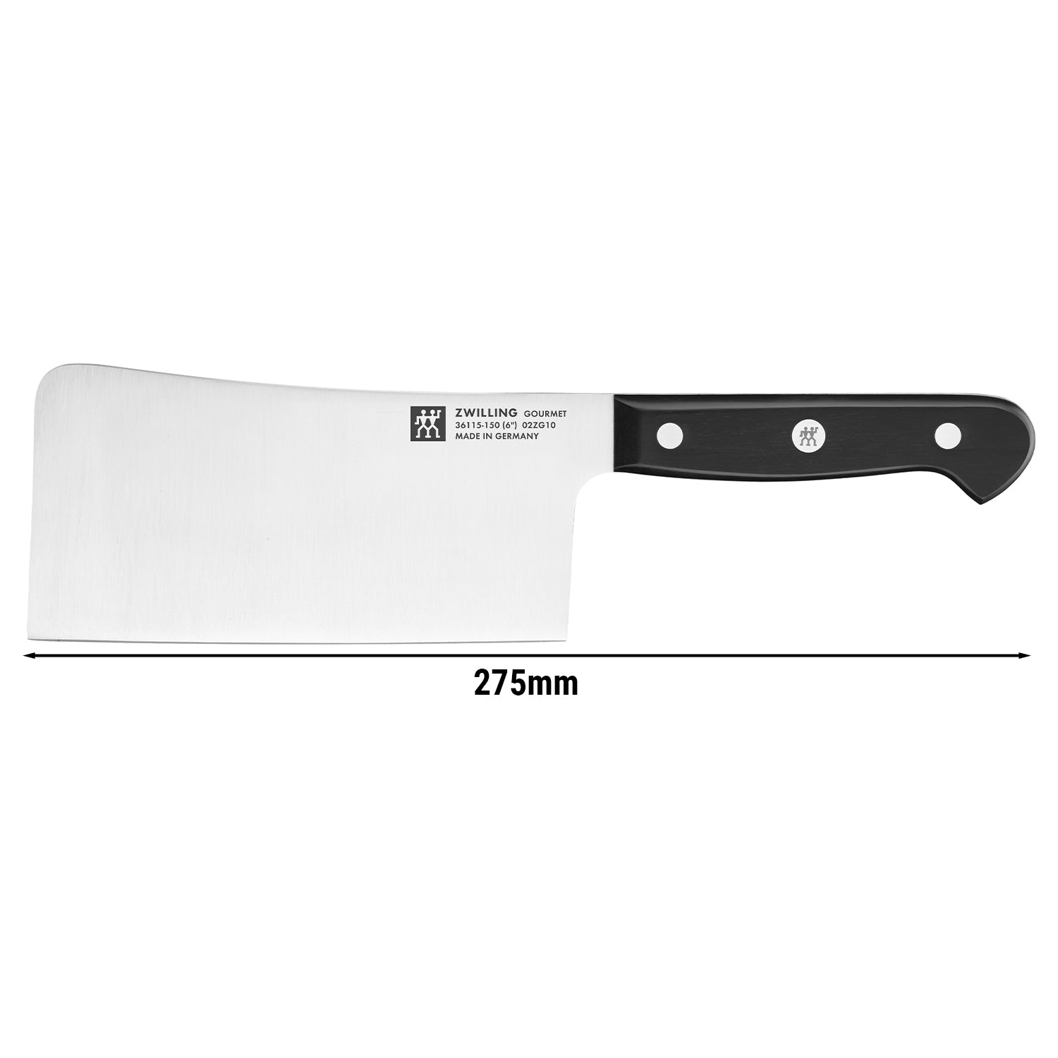 ZWILLING | GOURMET - Hakkejern - Klinge: 150mm