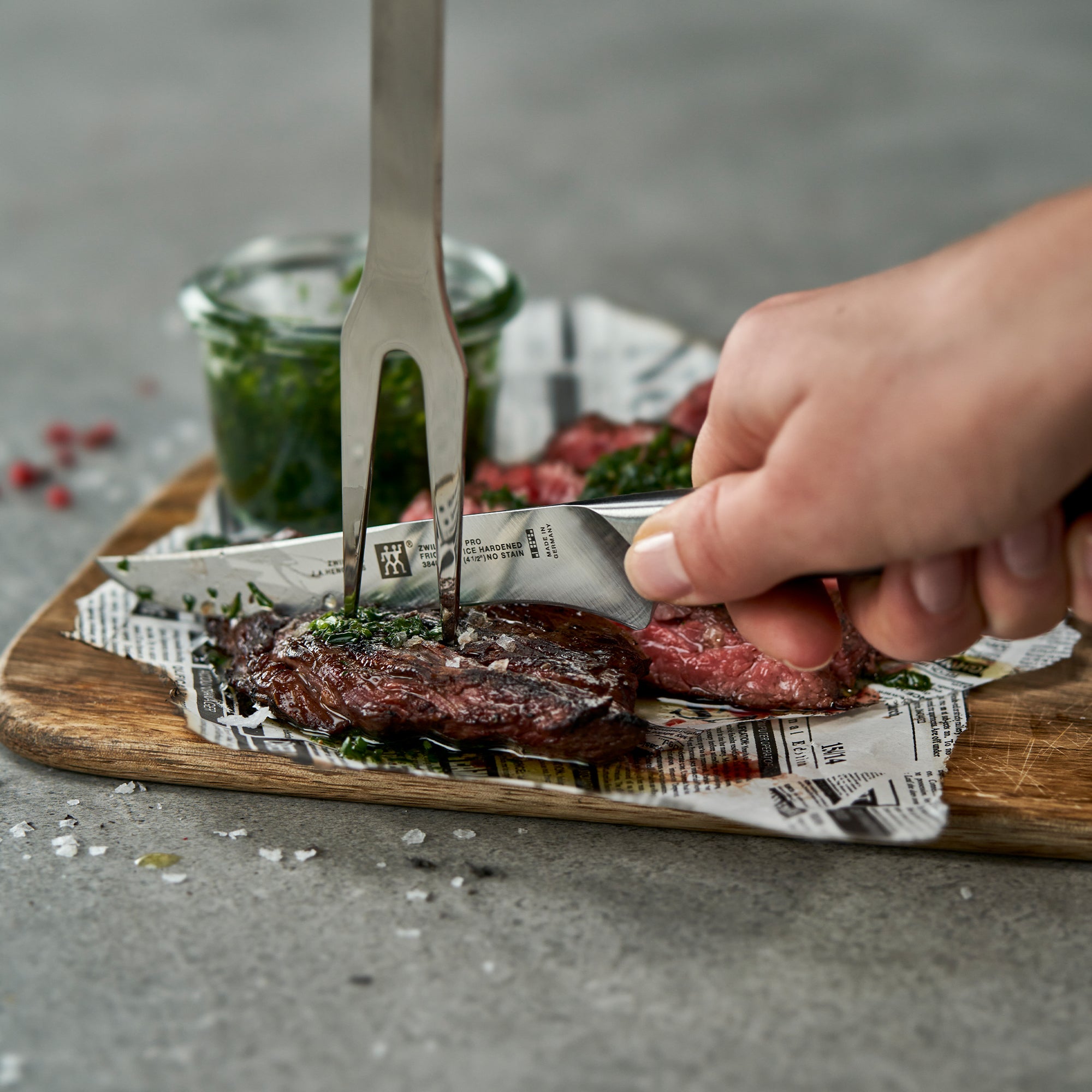 ZWILLING | PRO - Steakknivsæt, 4 dele.