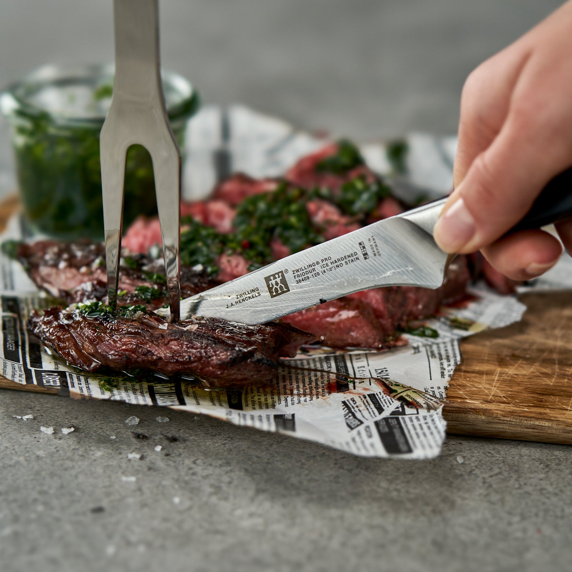 ZWILLING | PRO - Steakknivsæt, 4 dele.