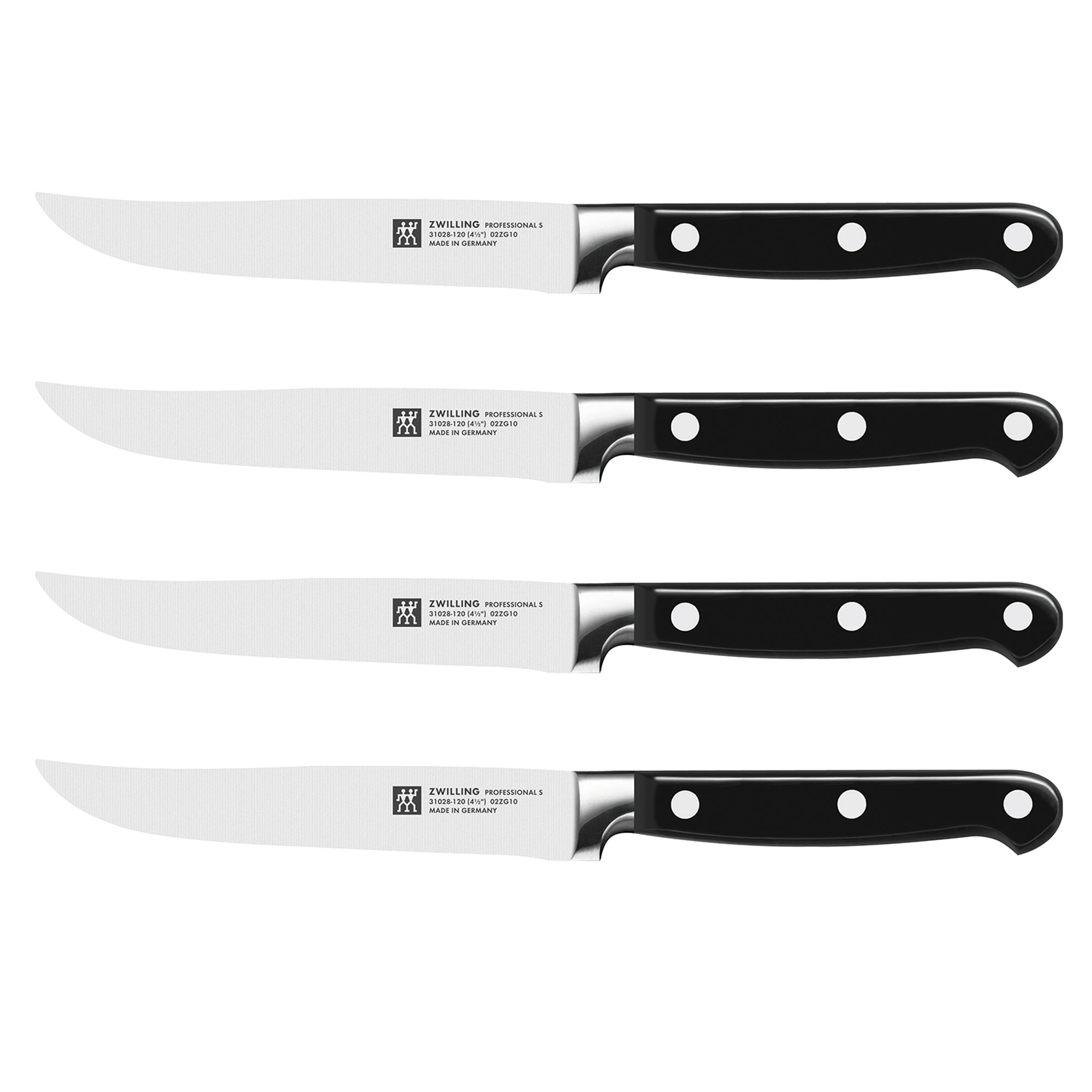 ZWILLING | PROFESSIONAL S - Steakknivsæt, 4 dele.