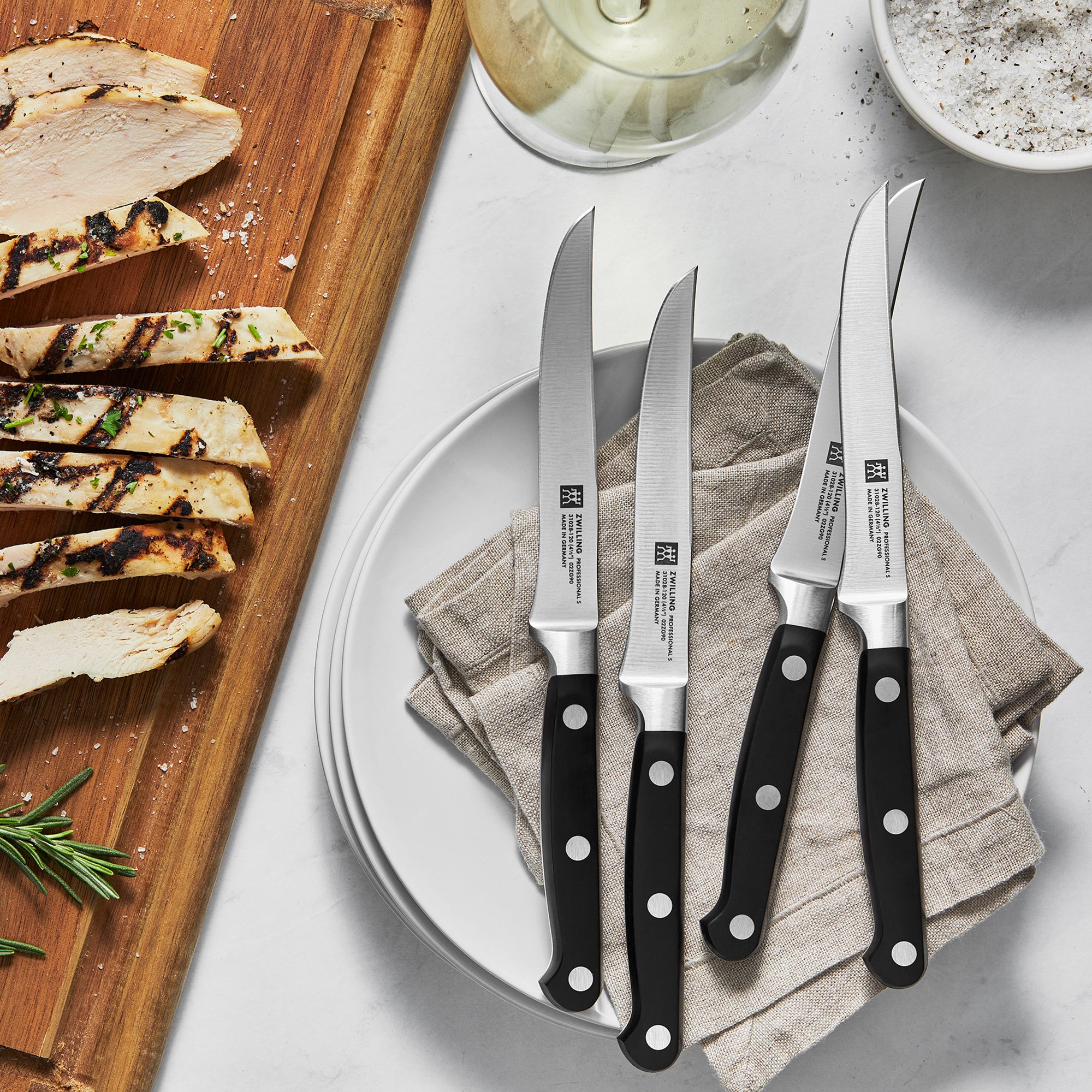 ZWILLING | PROFESSIONAL S - Steakknivsæt, 4 dele.