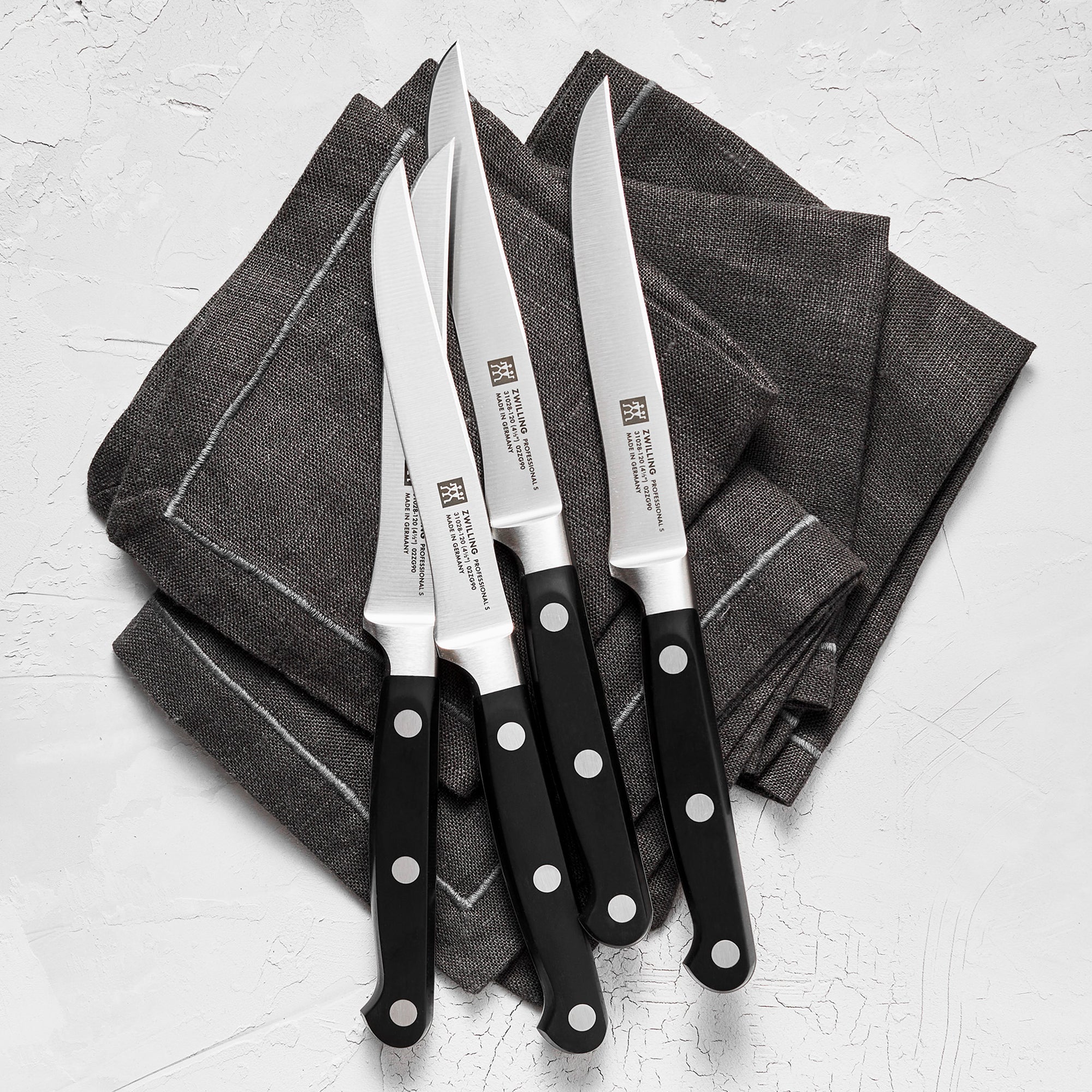 ZWILLING | PROFESSIONAL S - Steakknivsæt, 4 dele.