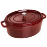 STAUB | LA COCOTTE - Cocotte - oval - 290mm - Støbejern - Grenadine rød