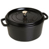 STAUB | LA COCOTTE - Cocottesæt - Ø 140mm - 3-delt - Støbejern - Sort