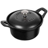 STAUB | SPECIALITETER - La Coquette - Ø 120mm - Støbejern - Sort