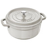STAUB | LA COCOTTE - Cocotte - Ø 180mm - Støbejern - Hvid trøffel