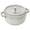 STAUB | LA COCOTTE - Cocotte - Ø 260mm - Støbejern - Hvid trøffel