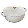 STAUB | LA COCOTTE - La Marmite - Ø 240mm - Støbejern - Hvid trøffel