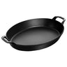 STAUB | SPECIALITIES - Ovnform - oval - 370mm - støbejern - sort