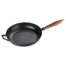 STAUB | Pander - Stegepande - Ø 280mm - Støbejern - Sort