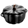 STAUB | CERAMIQUE - Kokotte - Græskarform - Ø 150mm - Keramik - Sort