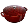 STAUB | LA COCOTTE - La Marmite Lily - Ø 240mm - Støbejern - Grenadine rød