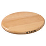 STAUB | Specialities - magnetisk bordskåner - Ø 210 mm - brun - bøg