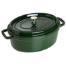 STAUB | LA COCOTTE - Cocotte - oval - 290mm - Støbejern - Hvid trøffel