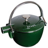 STAUB | SPECIALITIES - Tekande - 1,1 Liter - Støbejern - Basilikumgrøn