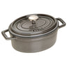 STAUB | LA COCOTTE - Kokotte - oval - 150mm - støbejern - grafitgrå