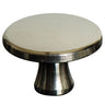 STAUB | Rund knop - 20 mm - nikkel