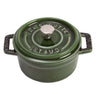 STAUB | LA COCOTTE - Mini Cocotte - Ø 100mm - Støbejern - Basilikumgrøn