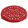 STAUB | SERVING - Trivet Lily - 230mm - Støbejern - Kirsebærrød