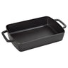 STAUB | SPECIALITIES - Gryderet - 300x200mm - Støbejern - Sort