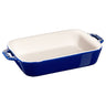 STAUB | CERAMIQUE - Gryderet - 200x160mm - Keramik - Mørkeblå