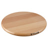 STAUB | Specialiteter - Magnetisk bordskåner - Ø 230 mm - Brun - Bøg