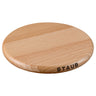 STAUB | Specialities - magnetisk bordskåner - Ø 160 mm - brun - bøg