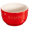 STAUB | CERAMIQUE - Formsæt - 2-delt - Keramik - Kirsebærrød