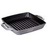 STAUB | GRILLPANDE - Grillpande - 230x230mm - Støbejern - Grafitgrå