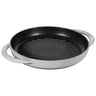 STAUB | GRILLPANDE - Pure Grill - Ø 230mm - Støbejern - Grafitgrå