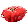 STAUB | CERAMIQUE - Kokotte - Tomatform - Ø 160mm - Keramik - Kirsebærrød